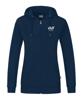 JAKO Organic Kapuzenjacke Damen Blau F900