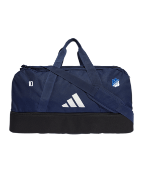 adidas Tiro League Duffel Bag Gr. M Blau Weiss