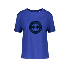 Merch Muser T-Shirt Women Worker Blue | #toneintone