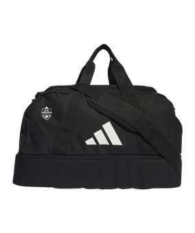 adidas Tiro League Duffel Bag Gr. S Schwarz Weiss