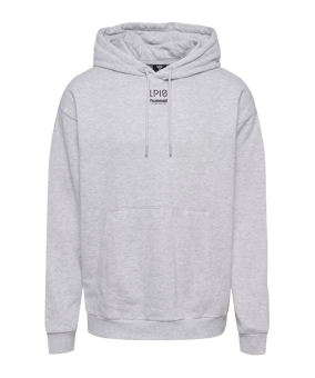 Hummel hmlLP10 Boxy Hoody Grau F2010 - grau