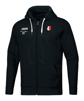 JAKO Base Kapuzenjacke Schwarz F08