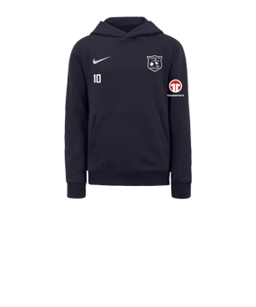 Nike Park 20 Fleece Hoody Kids Blau Weiss F451