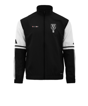adidas Squadra 25 Präsentationsjacke Schwarz