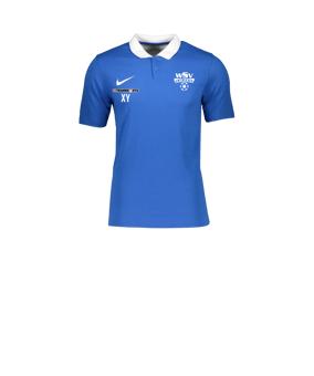 Nike Park 20 Poloshirt Kids Blau Weiss F463