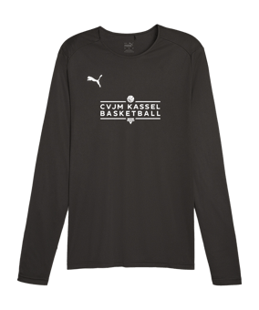 PUMA Hoops Team Shooting Sweatshirt Schwarz F01