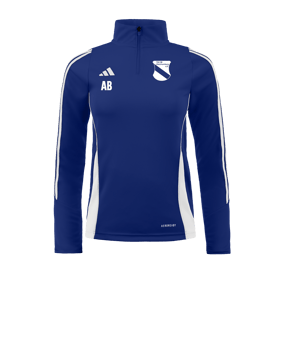 adidas Tiro 24 Trainingstop Damen Blau Weiss