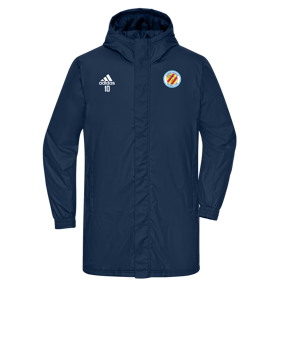 Veste adidas Entrada 22 Stadium Bleue 
