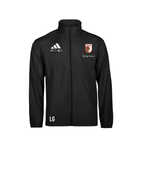 adidas Entrada 26 Regenjacke Schwarz