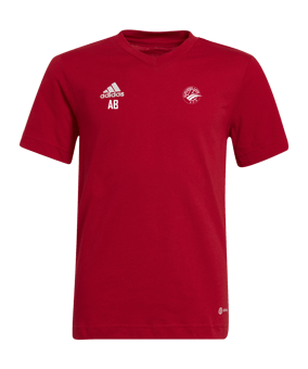 adidas Entrada 22 T-Shirt Kids Rot