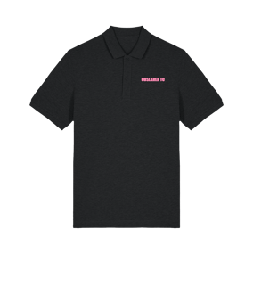 Stanley & Stella Merch Prepster 2.0 Polo Schwarz | #turnierserie (pink)