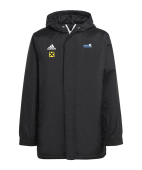 adidas Entrada 22 Stadium Jacke Kids Schwarz