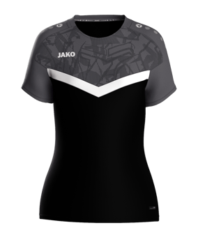 JAKO Iconic T-Shirt Damen Schwarz F801 - schwarz