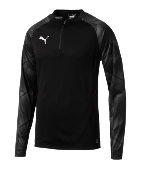 PUMA Football NEXT 1/4 Zip Top Sweatshirt F01 - schwarz