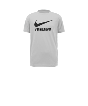 Nike Park 20 Swoosh T-Shirt Kids Weiss F100