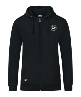 JAKO Organic Kapuzenjacke Schwarz F800