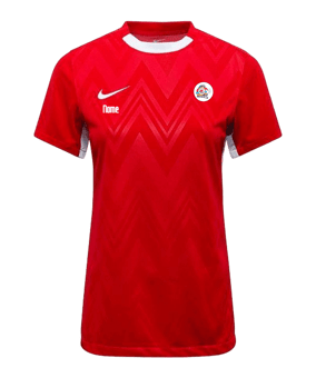 Nike Challenge V Trikot Damen Rot Weiss F657