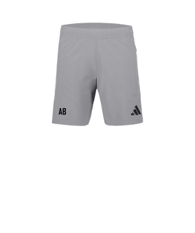 adidas Tiro Travel Woven Short Grau