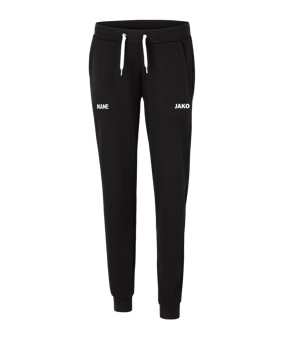 Jako Base Jogginghose Damen Schwarz F08