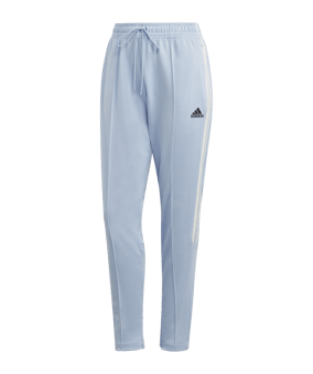 adidas Tiro Trainingshose Damen Hellblau Weiss - blau