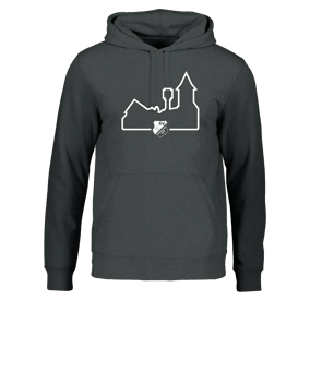 Merch Drummer 2.0 Hoody Dark Heather Grey | #skyline