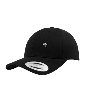 Merch Curved Classic Snapback Cap Black