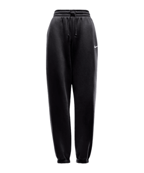 Nike Phoenix 2 Fleece Hose Damen Schwarz F010 - schwarz