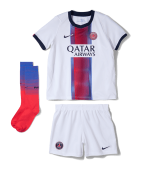 Nike Paris Saint-Germain Ensemble de maillots Away 2026/2027 Enfants Blanc C101 - blanc