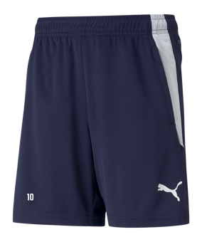 PUMA teamLIGA Short Kids Blau Weiss F06