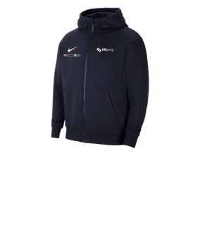 Nike Park 20 Fleece Kapuzenjacke Kids Blau F451