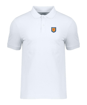 Stanley & Stella Merch Prepster 2.0 Polo Weiß | #justlogo4c