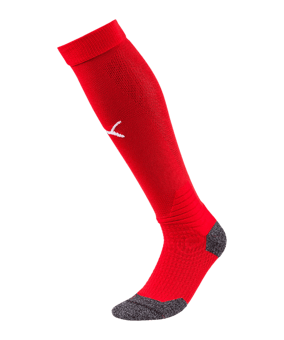 PUMA LIGA Socks Stutzenstrumpf Rot Weiss F01 - rot