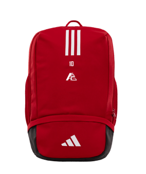 adidas Tiro 23 League Rucksack Rot Schwarz Weiss