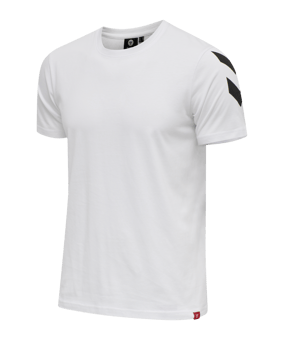 Hummel hmlLEGACY Chevron T-Shirt Weiss F9001 - weiss