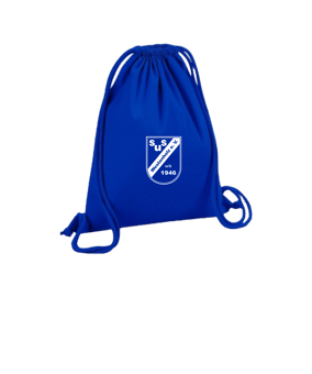 Merch Organic Premium Cotton Gymsack Bright Royal | #logo1c