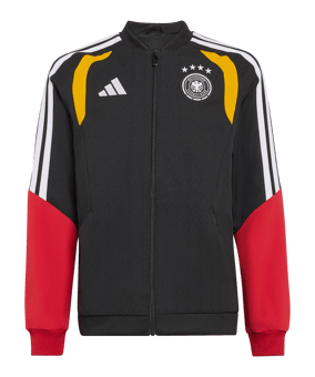 adidas DFB Deutschland Tiro Präsentationsjacke Kids Schwarz - schwarz