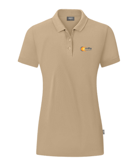 JAKO Organic Polo Shirt Damen Braun F380