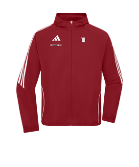 adidas Tiro 24 Windbreaker Rot Weiss
