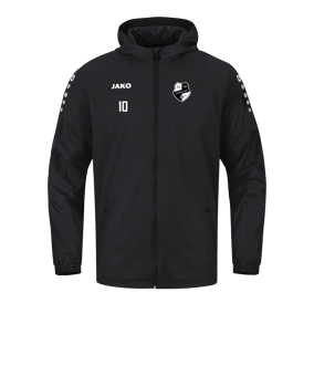 JAKO Team 2.0 Allwetterjacke Schwarz F800