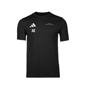 adidas Entrada 26 T-Shirt Schwarz