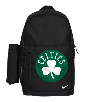 Nike Boston Celtics NBA Elemental 20L Rucksack Schwarz Fnaw - schwarz