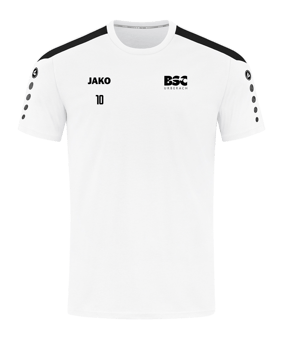 JAKO Power T-Shirt Damen Weiss Schwarz F000