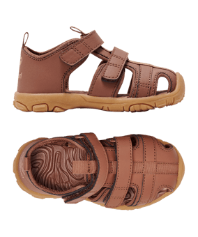 Hummel Sandal Velcro Badelatsche Kids Braun F8199 - braun