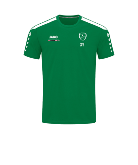 JAKO Power T-Shirt Grün Weiss F200