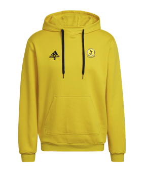 Sweat à capuche adidas Entrada 22 jaune 