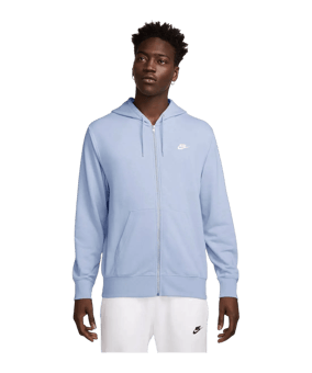 Nike Club Veste à capuche Bleu C407 - bleu