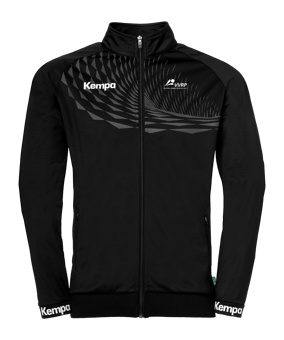 Kempa Wave 26 Poly Trainingsjacke Kids Schwarz F001