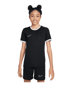 Nike Academy 25 Trainingsshirt Kids Schwarz F010 - schwarz