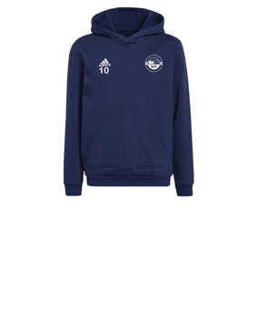 adidas Entrada 22 Hoody Kids Blau