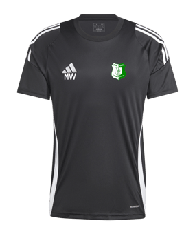 adidas Tiro 24 Trikot Schwarz Weiss